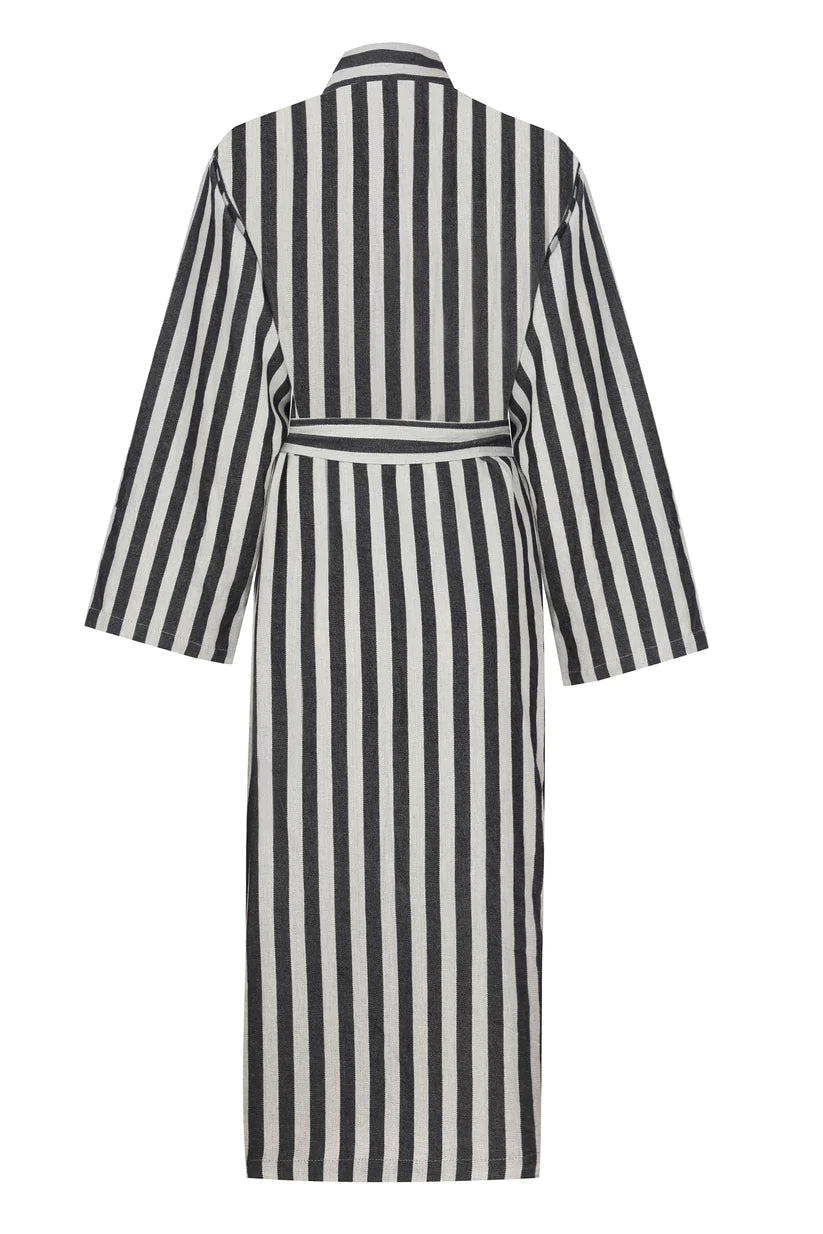 Striped Black Robe